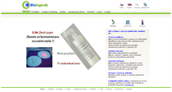 Desktop Screenshot of biologicals.cz