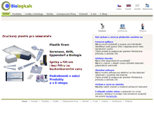 Tablet Screenshot of biologicals.cz